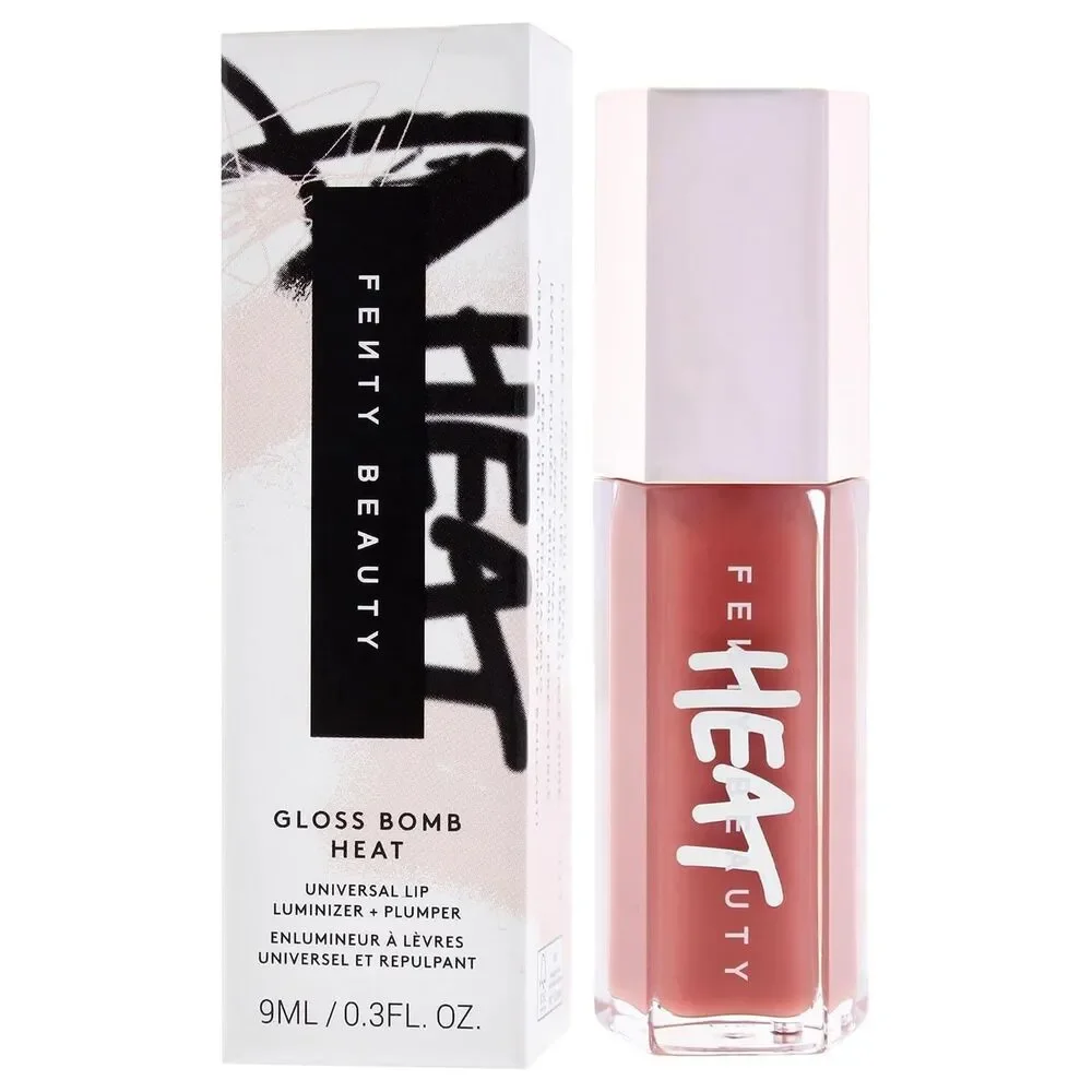 FENTY BEAUTY Women's Gloss Bomb Universal Lip Luminizer Fenty Glow Heat 0.3 oz